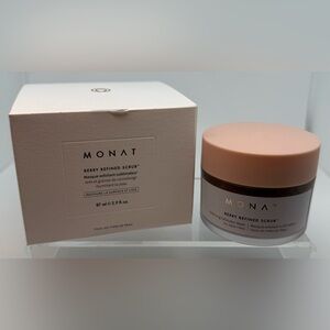 Monat Berry Refined Scrub - with Skin Brightening AHA’s & Cranberry Seeds